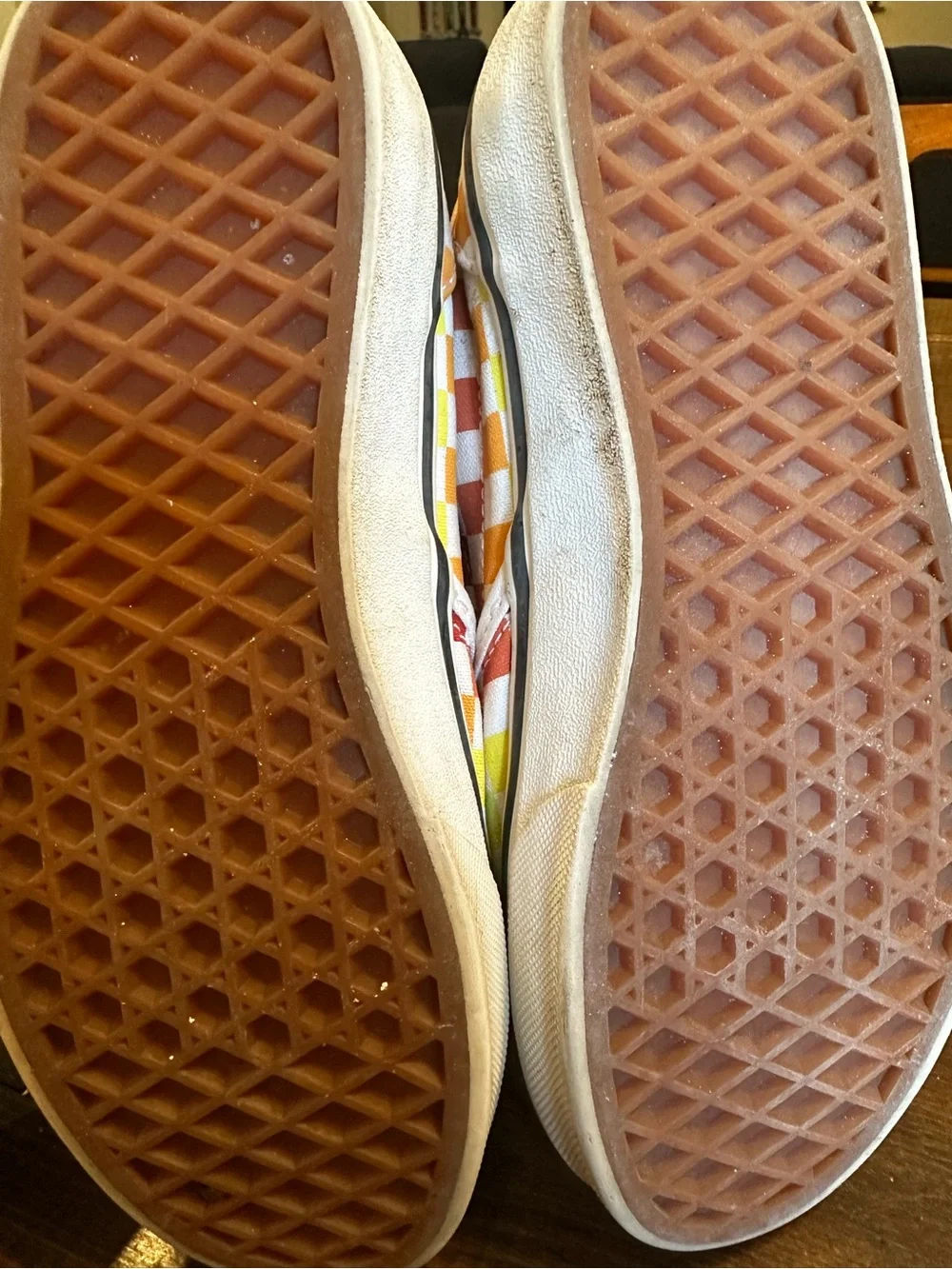 Checkered Rainbow Vans - Picture 5 of 6